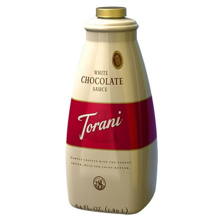 Torani White Chocolate Sauce, 64 Ounce