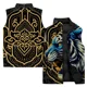 thumbnail image 5 of Ropa para hombre con estampado de panda feroz personalizado, chaleco informal y versátil, moderno y moderno, chalecos cómodos y cálidos, 5 of 5