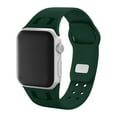 thumbnail image 3 of Miami Engraved Silicone Unisex Watch Band for Apple Watch - 42/44/45/49mm(46mm Series 10/11) Green by Affinity Bands, 3 of 4