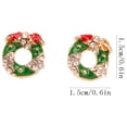 thumbnail image 2 of Fiudx Colgantes Navideños, Conjunto de Joyas Festivas para Mujer, Accesorios de Diseño Único para Las Orejas, Elegante Prenda de Fiesta, Opción Elegante para Banquetes, Ideas de Regalo Navideño, Piez, 2 of 4