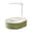 White, variant on Automatic Bird Bath with Water Circulation, Electric Parrot Shower Box for Cockatiels & Budgies, Adjustable Flow Bird Bathtub with 30" Waterproof Mat & Stand