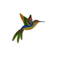 thumbnail image 6 of 4pc 10" Multicolor Metal Hummingbird Yard Décor, 6 of 8
