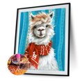 thumbnail image 2 of Mosaico de alpaca de pintura de diamante de taladro redondo completo Hugtrwg Para estrenar, 2 of 9