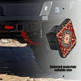 thumbnail image 5 of Hitch Cover Fits For 2-Inch Hitch,A Beautiful Pattern Of A Persian - Style Carpetrubber Trailer Hitch Cover Tube Plug Insert,Car Exterior Accessories, Receiver Tube Hitch Plug, 5 of 6