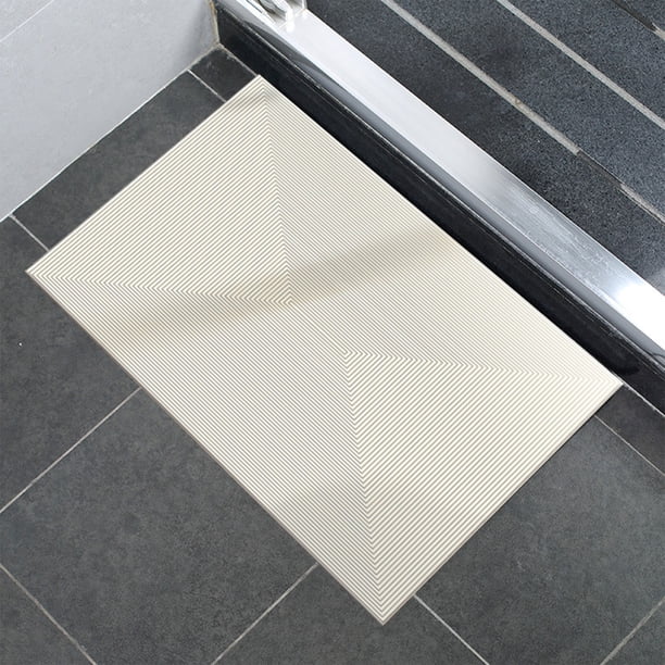 pstuiky Felpudo de diatomeas para baño absorbente de agua y antideslizante.