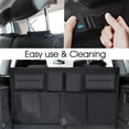 thumbnail image 2 of Car Trunk Organizer, Car Organizer Car Storage, Multipurpose Foldable Car Storage Bag, Car Storage Trunk, Car Storage, Black, 2 of 6