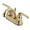 Polished Brass, variant on Kingston Brass KB8615EFL 4 in. Centerset Bathroom Faucet, Oil Rubbed Bronze