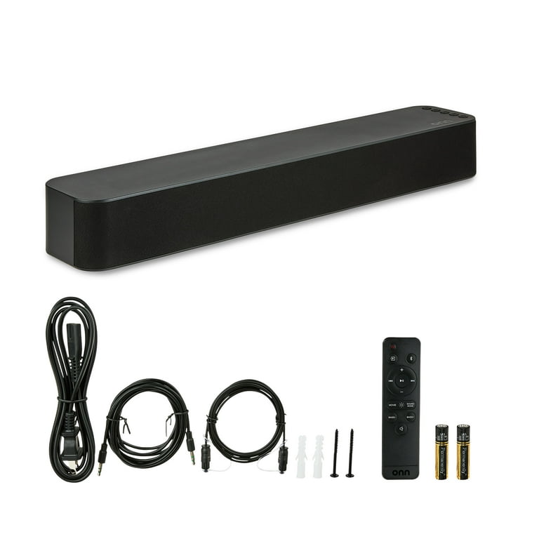 onn Bluetooth 2.0 Channel Soundbar with Multi-Color LED