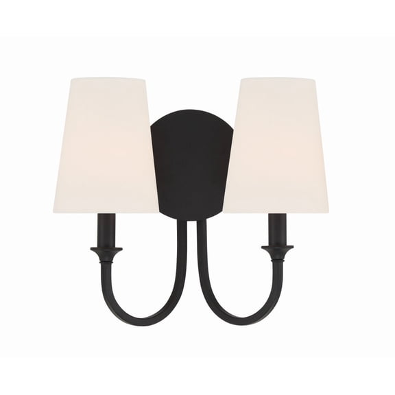 Crystorama Lighting - Payton - 2 Light Wall Mount-11.75 Inches Tall and 13.5