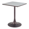 thumbnail image 4 of Table Bistro Spot Gris et Bronze, 4 of 6