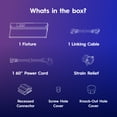thumbnail image 6 of GE Cync Reveal Smart LED Under Cabinet Light Fixture, Color Changing Kitchen Light, 18in, 6 of 10