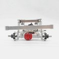 thumbnail image 5 of Metal Pull Rod Base Seat Bracket for MN D90 D91 D99S MN90 MN99S 1/12 RC Car Upgrade Parts,Silver, 5 of 5