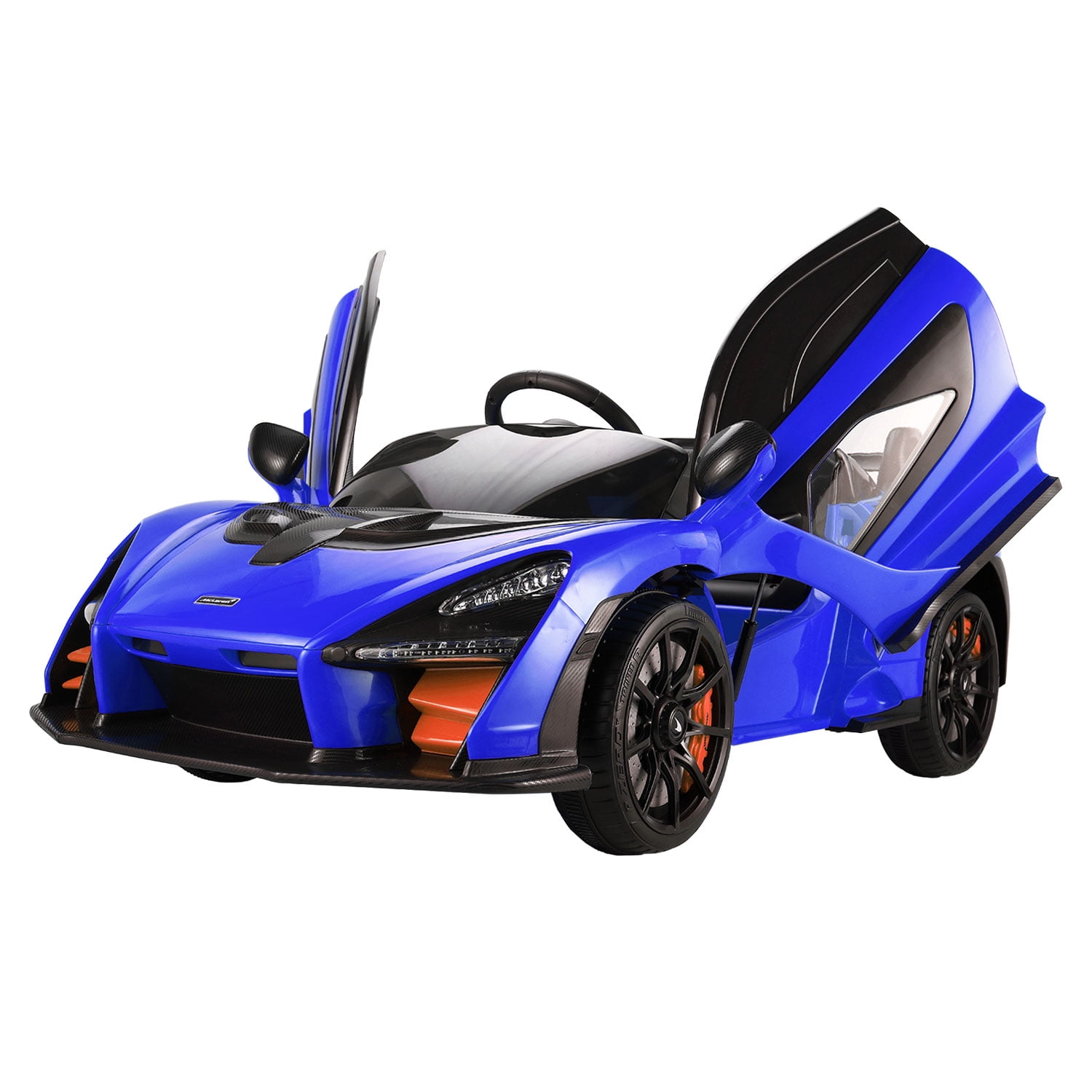 Tobbi 12V Licensed McLaren Kids Ride On Car Electric Motorized Vehicles for Kids with Music