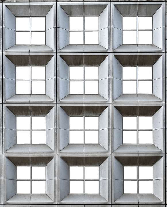 Isolated Window Concrete Window Architecture12 Inch BY 18