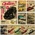 thumbnail image 2 of JDM Car Japan Retrofit Racing Retro 90s Poster Wall Chart Prints Posters, Home Living Bed Room Decor, pintura de pared sin marco, 2 of 4