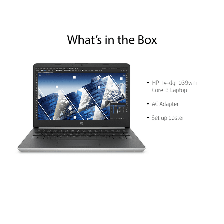 Free Shipping! HP 14 NEW Notebook Laptop, Intel 10th Gen Core i5