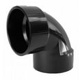 thumbnail image 1 of American Imaginations AI-35338 4 x 4 in. ABS 90 Elbow, Black, 1 of 1