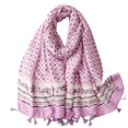 thumbnail image 1 of Chales para mujeres, niñas y damas, para vestidos de noche, bufanda grande, suave y ligera, color morado, 1 of 4