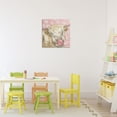 thumbnail image 3 of Stupell Industries Shabby Chic Bubblegum Cutie Cattle Canvas Art, 17 x 17, by Sara G. Designs, 3 of 8