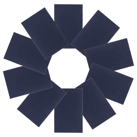 Yardwe 10Sheets Navy Blue Craft Paper Book Binding Covers for Office Supply Organization and Document Protection