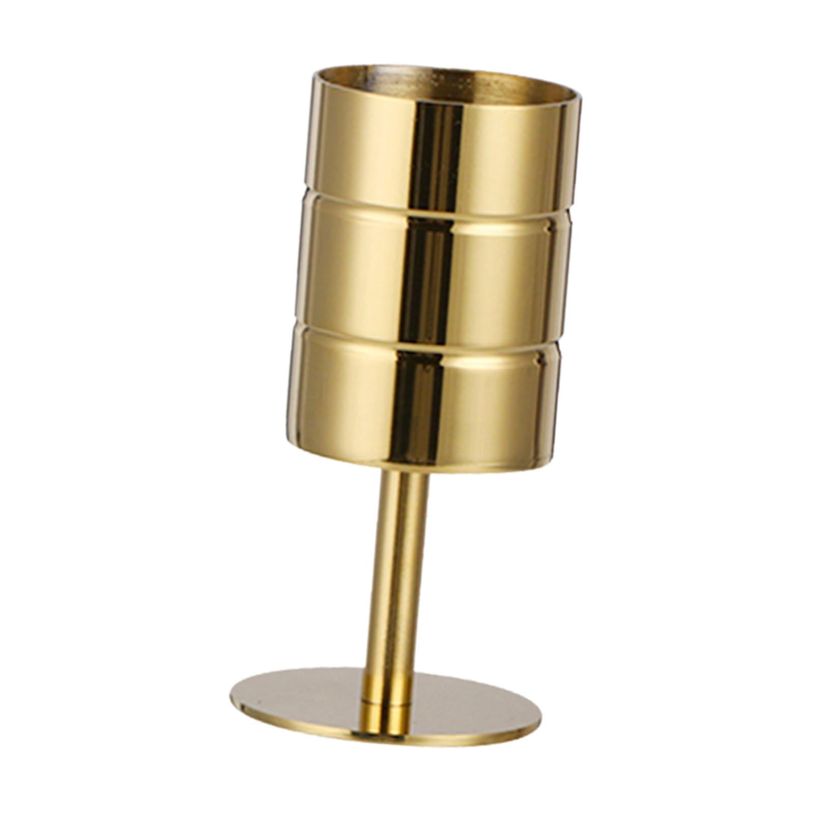 FVDPWYE Cocktail Holder Metal Martini Picks Reusable Portable Washable Fruit Forks Drink gold