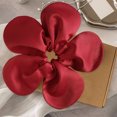 thumbnail image 4 of CSChome Hair Rope Princess Flower Hair Rope - Large Flower Shape Exaggerated Solid Color Hair Tie, 4 of 7