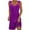 Purple, variant on Uaswgudfs Sleeveless V-Neck Adjustable Straps Sundress - Summer Dresses for Women 2025 Casual Midi Dress with Asymmetrical Hem Purple XXL