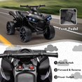 thumbnail image 3 of EastVita 6V Ride on Toy, ATV 4 Wheeler with 1.8MPH Max Speed, Black, 3 of 6