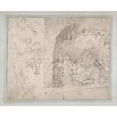 thumbnail image 2 of John Hamilton Mortimer 18x15 Black Ornate Wood Framed Double Matted Museum Art Print Titled - The Reviewers’ Cave (1765), 2 of 5