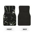 thumbnail image 2 of Naloa Spiders On The Web Car Foot Mat Set of 4 Pieces - Universal Floor Liner Neoprene Full Set Floor Mats for Cars Trucks SUV, 2 of 7