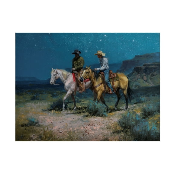Jack Sorenson 'Night Riders' Canvas Art