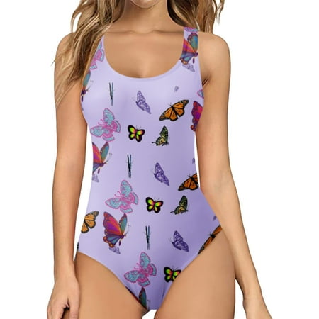 

Women Swimwears Tight Fitting Control Shapewear Multicolor Gradient Tie Dye Printed Fashion Sleeveless Sling Bodysuits Monokini Swimsuit Seaside Pool Beachwear Bathing Suit