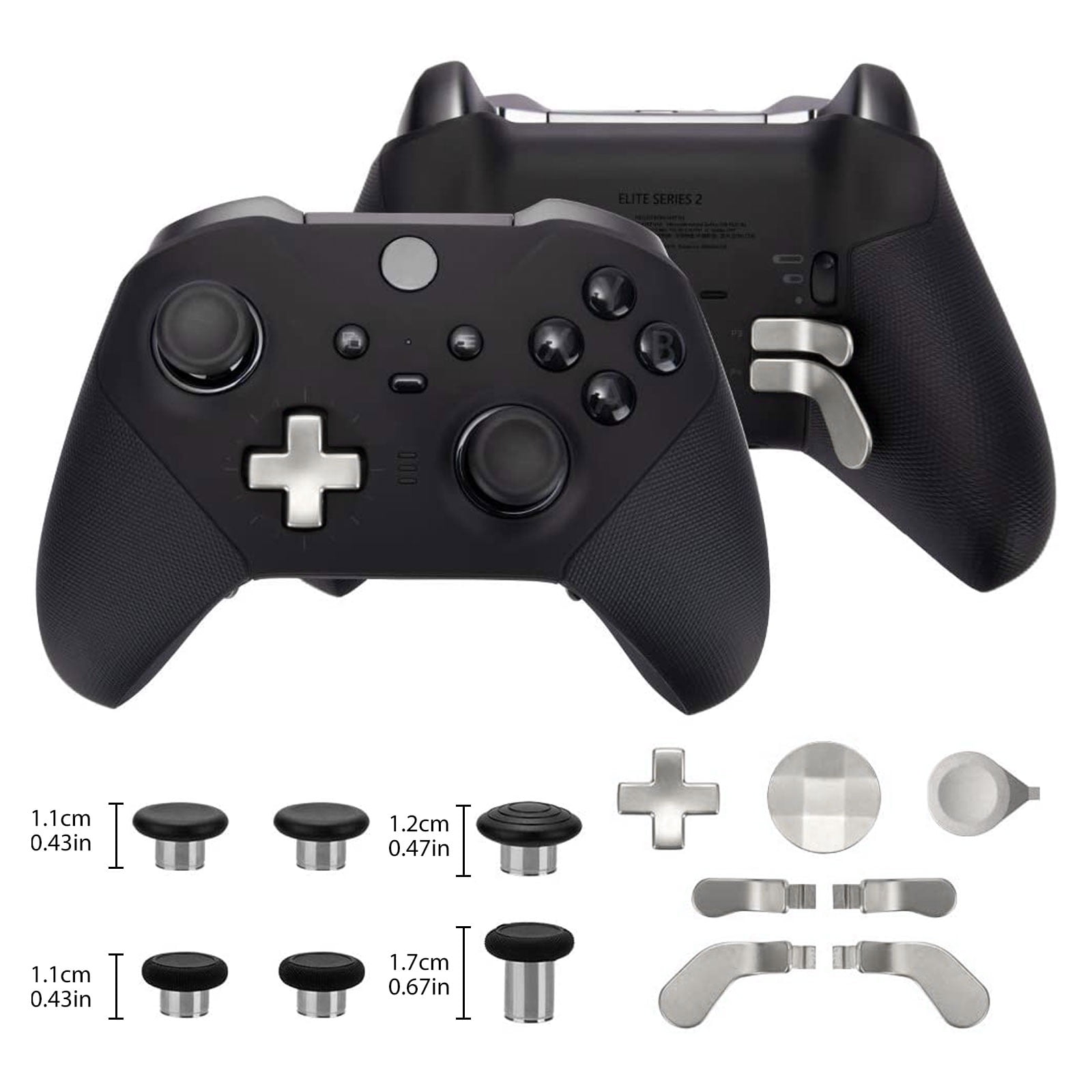 TSV 17-in-1 Metal Replacement Parts Fit for Xbox One Elite Series 2