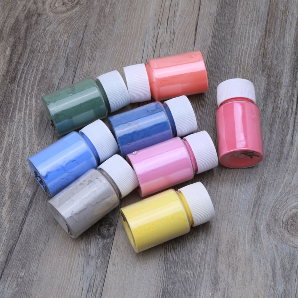 HEMLBOYW 8 Colors Thermochromic Temperature Activated Pigment Powder Heat Sensitive Color Changing Powder Paint Resin Epoxy Art