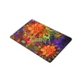 thumbnail image 2 of CADecor Flower Doormat Indoor Outdoor Floor Rug 30x18 inches, 2 of 2