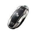 thumbnail image 4 of 1x Étui à Clés Télécommande Voiture-Auto en TPU Souple Coque de Support de Clés pour Tesla Model X Pièce de Rechange Auto, 4 of 7