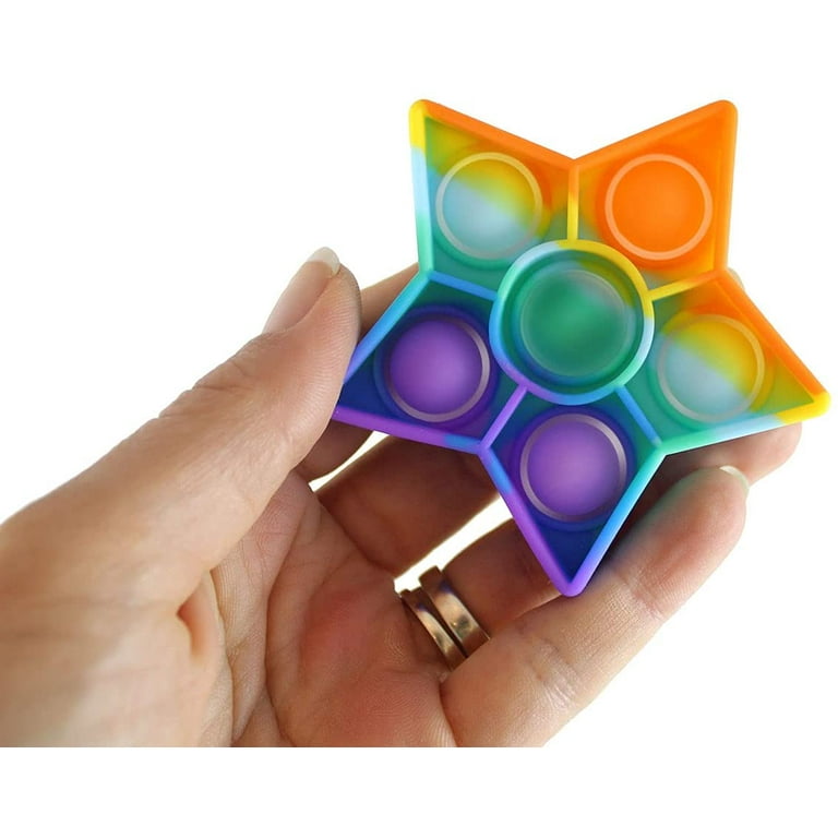 New Mini Rainbow Infinity Rose Fidget Kit - Makes 2 toys - Metal Designz