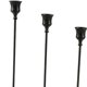 thumbnail image 5 of Candelabros de pilar, candelabros decorativos, decoración, candelabros de pilar para fiestas, salas de estar, chimeneas, eventos especiales Negro Macarena Candelabros de pilar, 5 of 6