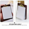 thumbnail image 3 of OUNONA 2-Pack Miniature Clipboard Writing Boards for Dollhouse Accessories and Stationery Supplies, 3 of 7