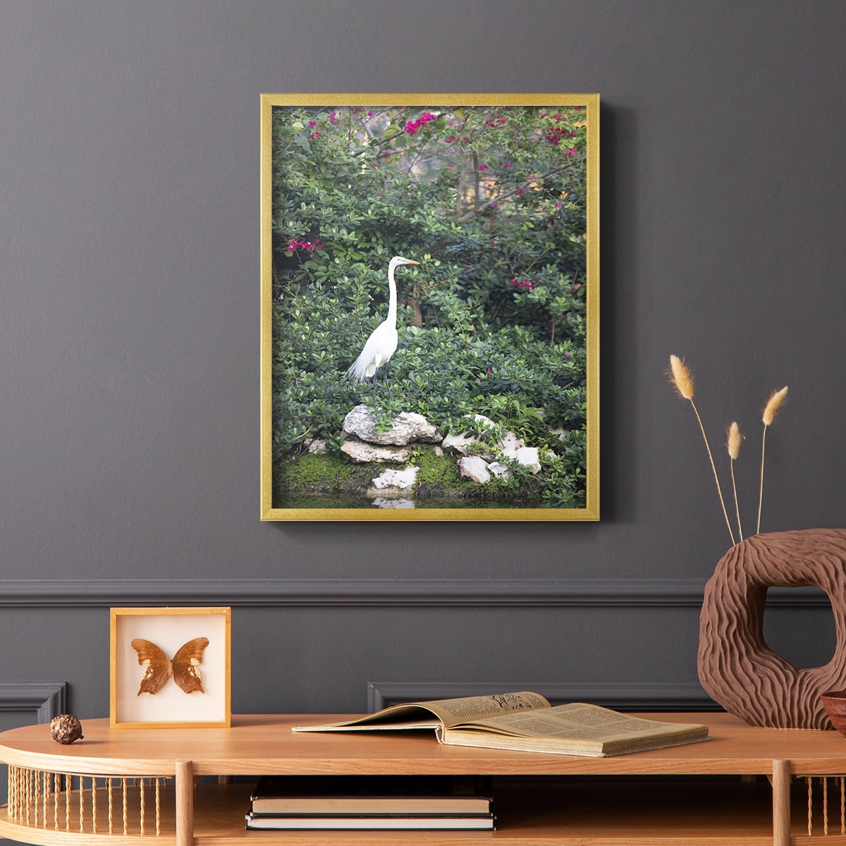 Matisse MDCCCXXI Framed Print in Gold Solid Wood 11 x 14 Framed Print