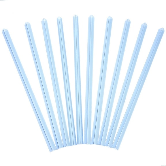 20pcs Clear Cover Binder Bar Slide Binders Loose Leaf Clips Plastic Bookbinding Clips