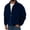 A151 Navy, variant on Men's Corduroy Jacket Full Zip Vintage Coat Casual Fall Windbreaker with Pockets Lightweight Classic Turn Down Collar Outerwear Retro Spring Winter Streetwear