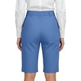 thumbnail image 5 of Women's Business Bermuda Shorts High Waist Stretchy Wide Leg Short Casual Dressy Work Office Suit Pants with Pockets, XL, 5 of 5