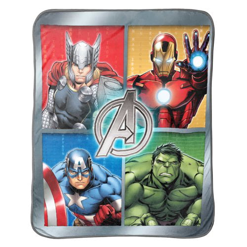 Details about   Marvel Secret Warriors Rising Plush Bed Blanket Throw 46x60 NEW