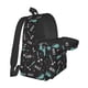 thumbnail image 5 of Disketp Golf Bags And Balls Mochila Escolar de Gran Capacidad y Peso Ligero, Mochila de Viaje Ideal para Escuela, Trabajo y Uso Diario, Cómoda y con Estilo, 5 of 8
