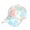 Pink green blue, variant on Sunproof Tie-Dye Design Baseball Cap Adjustable Cap Sunscreen Hat Suit Casual Hiphop Cycling Hat for Boy Girls Unisex