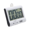 thumbnail image 2 of Minuterie de Cuisine Numérique Compte à Rebours Réveil Fort avec Grand Écran LCD (Blanc), 2 of 3