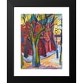 thumbnail image 2 of Hermann Scherer 19x24 Black Modern Framed Museum Art Print Titled - The ‘Pfalz’ in Basel, 2 of 5