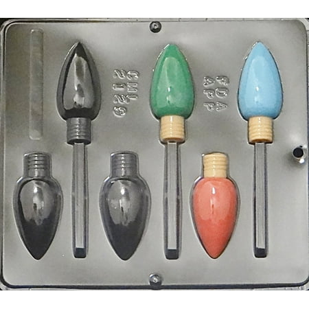 

2129 Christmas Bulb Lollipop Chocolate Candy Mold
