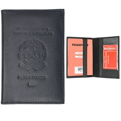 Italian Italy Genuine Leather Embossed Passport Paraguay | Ubuy